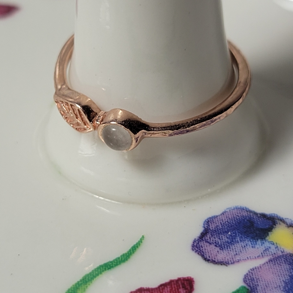 ❤ 925-SILVER RING BRONCE COLOR SIZE 7 - Picture 6 of 8
